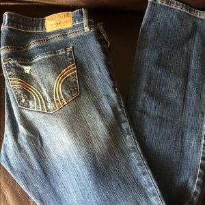 Hollister mid rise boot cut jeans